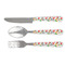 Colored Peppers Cutlery Set (Personalized)