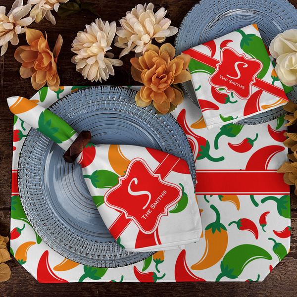 Colored Peppers Dining Set