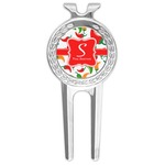 Colored Peppers Golf Divot Tool & Ball Marker (Personalized)
