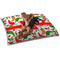 Colored Peppers Dog Bed - Small w/ Name and Initial