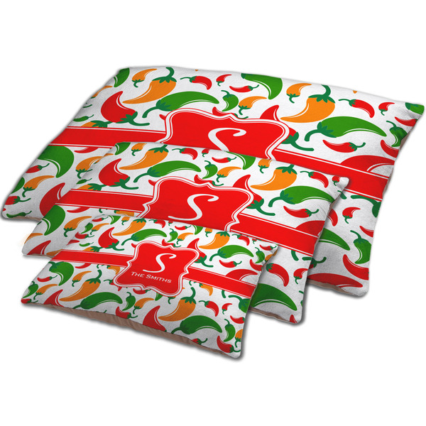 Colored Peppers Dog Beds - MAIN (sm, med, lrg)