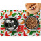 Colored Peppers Dog Food Mat - Small LIFESTYLE