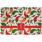 Colored Peppers Dog Food Mat w/ Name and Initial