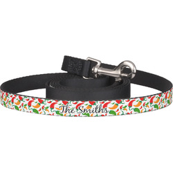 Colored Peppers Dog Leash (Personalized)