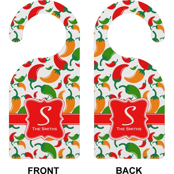 Colored Peppers Door Hanger (Approval)