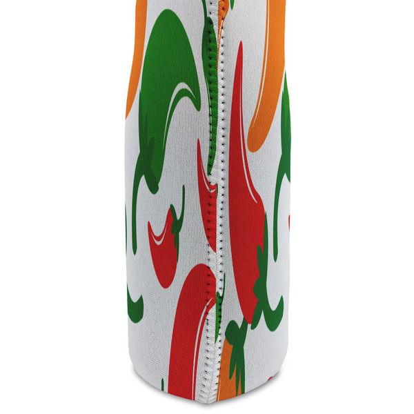 Colored Peppers Double Wine Tote - DETAIL 2 (new)