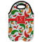 Colored Peppers Double Wine Tote - Flat (new)