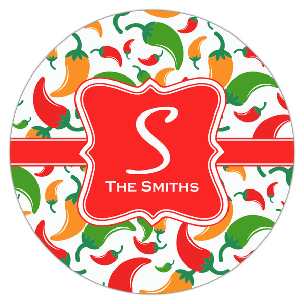 Colored Peppers Drink Topper - XSmall - Single