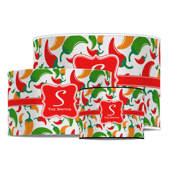 Colored Peppers Drum Lampshades - MAIN