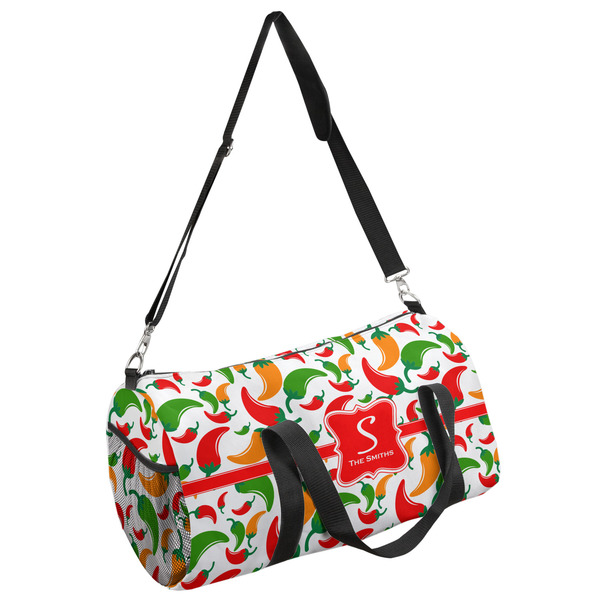 Custom Colored Peppers Duffel Bag - Small (Personalized)