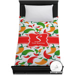 Colored Peppers Duvet Cover - Twin XL (Personalized)