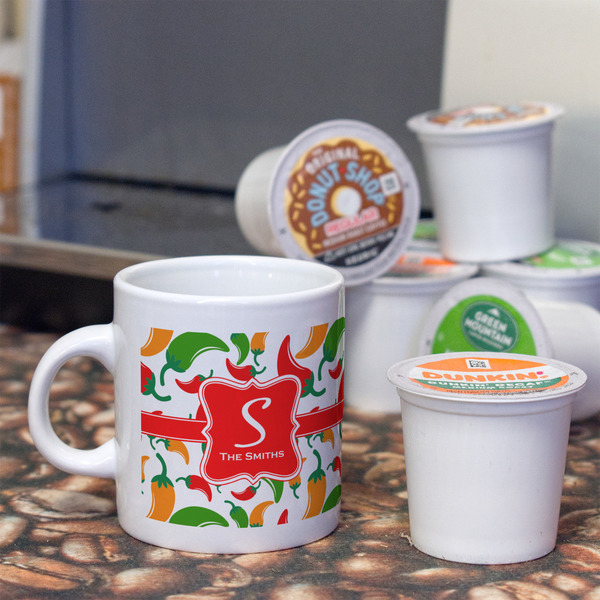 Colored Peppers Espresso Cup - Single Lifestyle