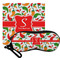 Colored Peppers Personalized Eyeglass Case & Cloth