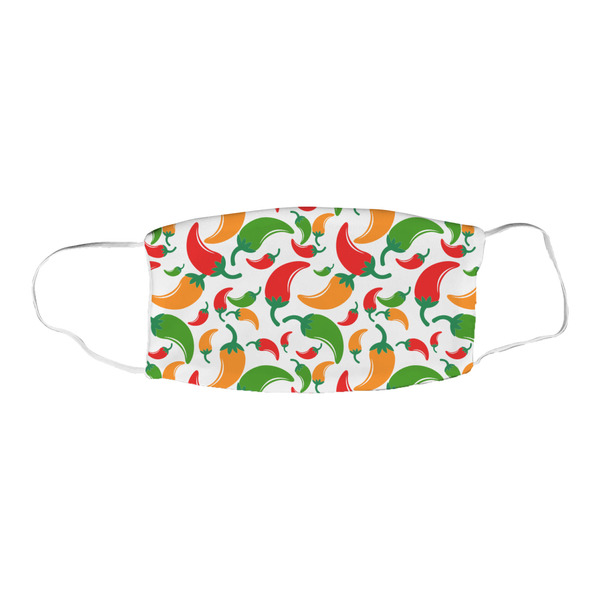 Colored Peppers Fabric Face Mask