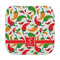 Colored Peppers Face Cloth-Rounded Corners