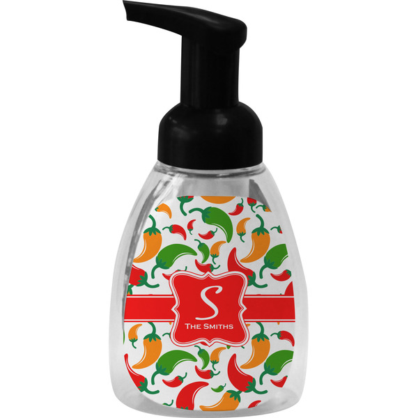 Custom Colored Peppers Foam Soap Bottle (Personalized)