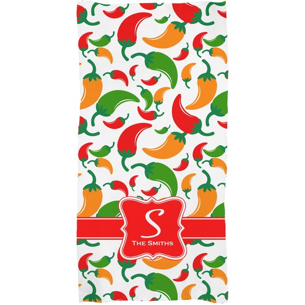Colored Peppers Full Sized Bath Towel - Apvl