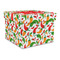 Colored Peppers Gift Boxes with Lid - Canvas Wrapped - Large - Front/Main