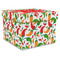 Colored Peppers Gift Boxes with Lid - Canvas Wrapped - XX-Large - Front/Main