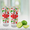 Colored Peppers Glass Shot Glass - 2 oz - LIFESTYLE