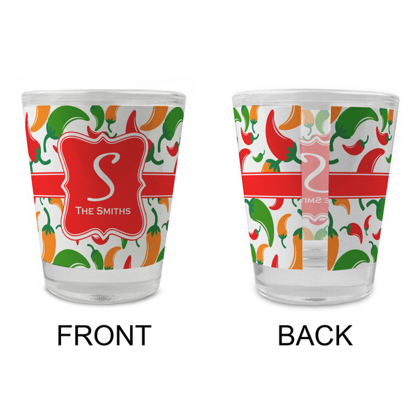 Colored Peppers Glass Shot Glass - Standard - APPROVAL
