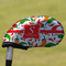 Colored Peppers Golf Club Cover - Front