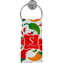 Colored Peppers Hand Towel - Full Print (Personalized)