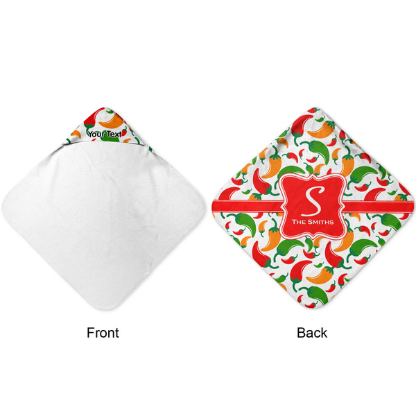 Colored Peppers Hooded Baby Towel- Approval