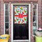 Colored Peppers House Flags - Double Sided - (Over the door) LIFESTYLE