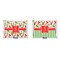 Colored Peppers  Indoor Rectangular Burlap Pillow (Front and Back)