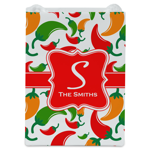 Colored Peppers Jewelry Gift Bag - Gloss - Front