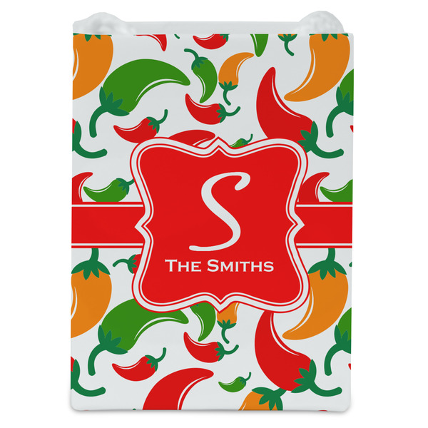 Colored Peppers Jewelry Gift Bag - Matte - Front