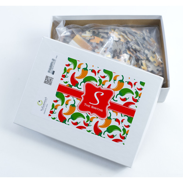 Colored Peppers Jigsaw Puzzle 252 Piece - Box