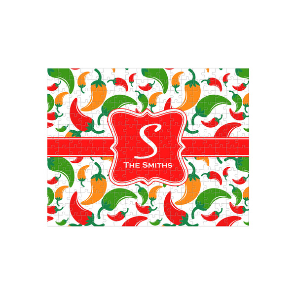 Custom Colored Peppers 252 pc Jigsaw Puzzle (Personalized)