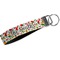 Colored Peppers Webbing Keychain FOB with Metal