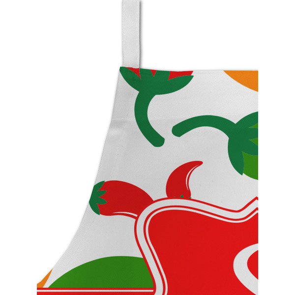 Colored Peppers Kid's Aprons - Detail