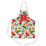 Colored Peppers Kid's Apron - Medium (Personalized)