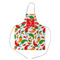 Colored Peppers Kid's Apron w/ Name and Initial