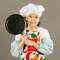 Colored Peppers Kid's Aprons - Medium - Lifestyle