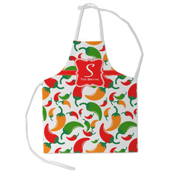 Colored Peppers Kid's Apron - Small (Personalized)