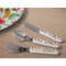 Colored Peppers Kids Flatware w/ Plate