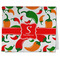Colored Peppers Kitchen Towel - Poly Cotton w/ Name and Initial