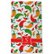 Colored Peppers Kitchen Towel - Poly Cotton - Full Front