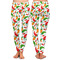 Colored Peppers Ladies Leggings - Front and Back