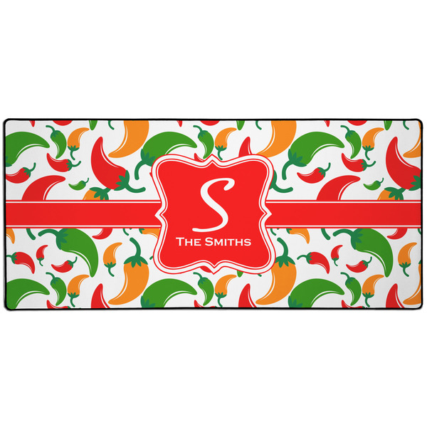 Custom Colored Peppers 3XL Gaming Mouse Pad - 35" x 16" (Personalized)