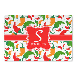Colored Peppers Large Rectangle Car Magnet (Personalized)