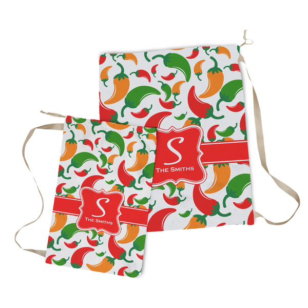 Colored Peppers Laundry Bag - Both Bags
