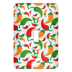 Colored Peppers Light Switch Cover