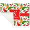 Colored Peppers Linen Placemat - Folded Corner (single side)