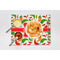 Colored Peppers Linen Placemat - Lifestyle (single)